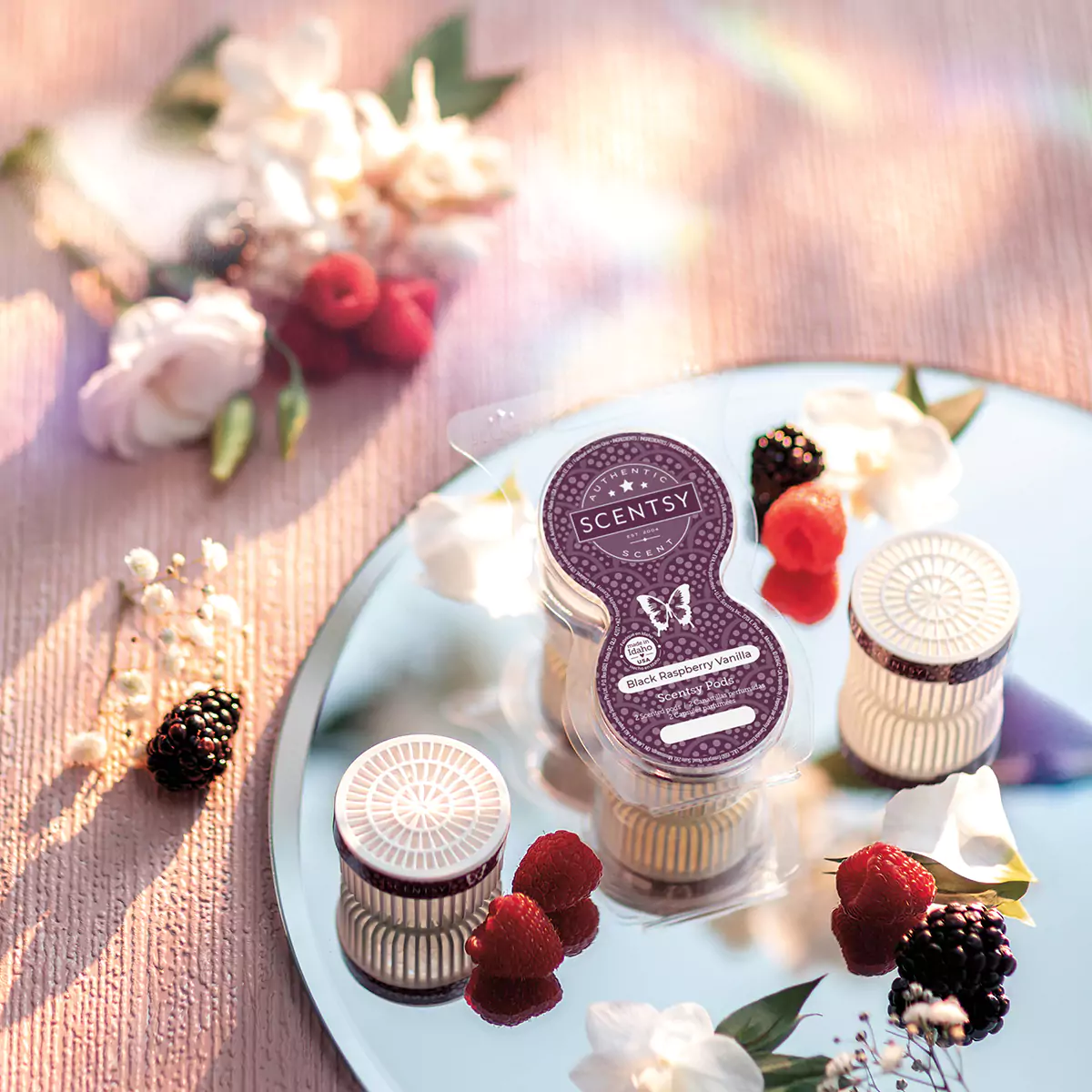 Black Raspberry Vanilla Scentsy Pods