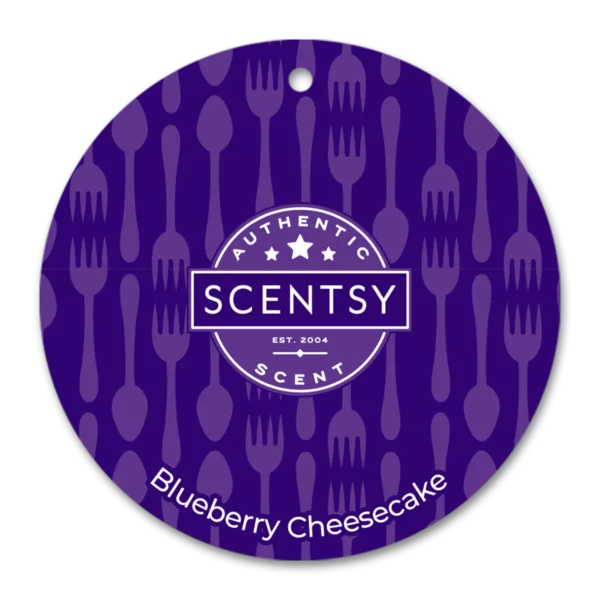 Blueberry Cheesecake Scentsy Scent Circle