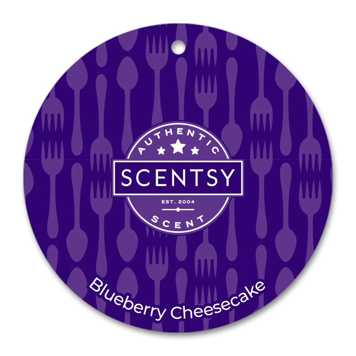 Blueberry Cheesecake Scentsy Scent Circle