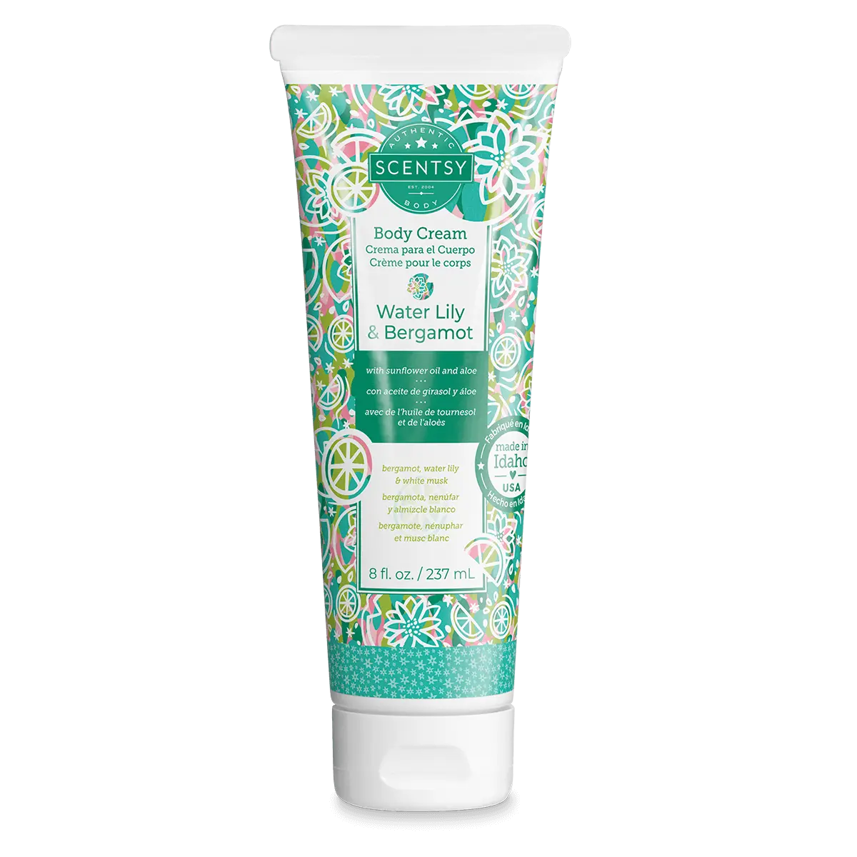 Water Lily & Bergamot Scentsy Body Cream