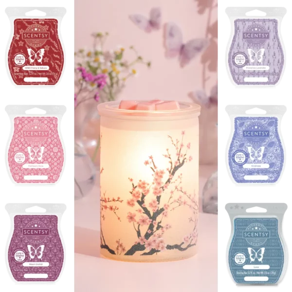 Blossom Scentsy Warmer & Wax Bundle Deal