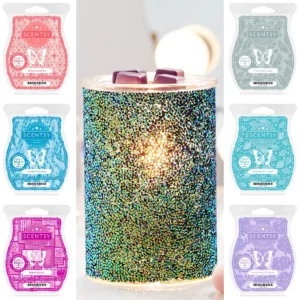 Bright like a Diamond Scentsy Warmer & Wax Bundle