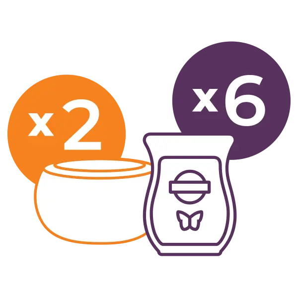Perfect Scentsy Bundle -  Scentsy Warmers & Scentsy Bars - Combine & Save