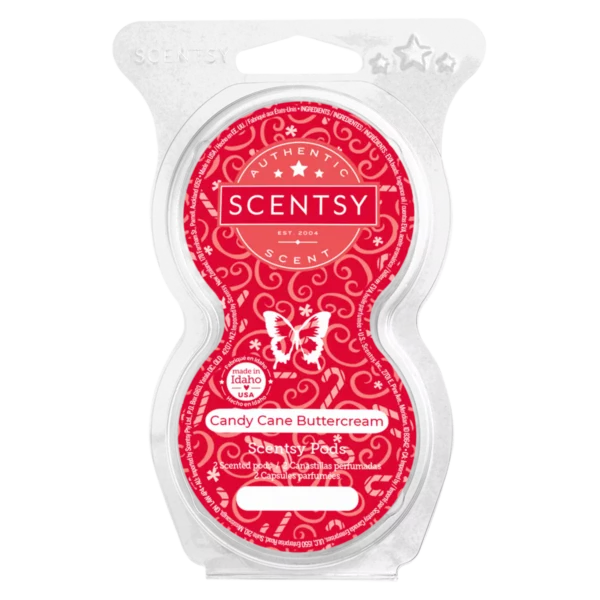 Candy Cane Buttercream Scentsy Pods