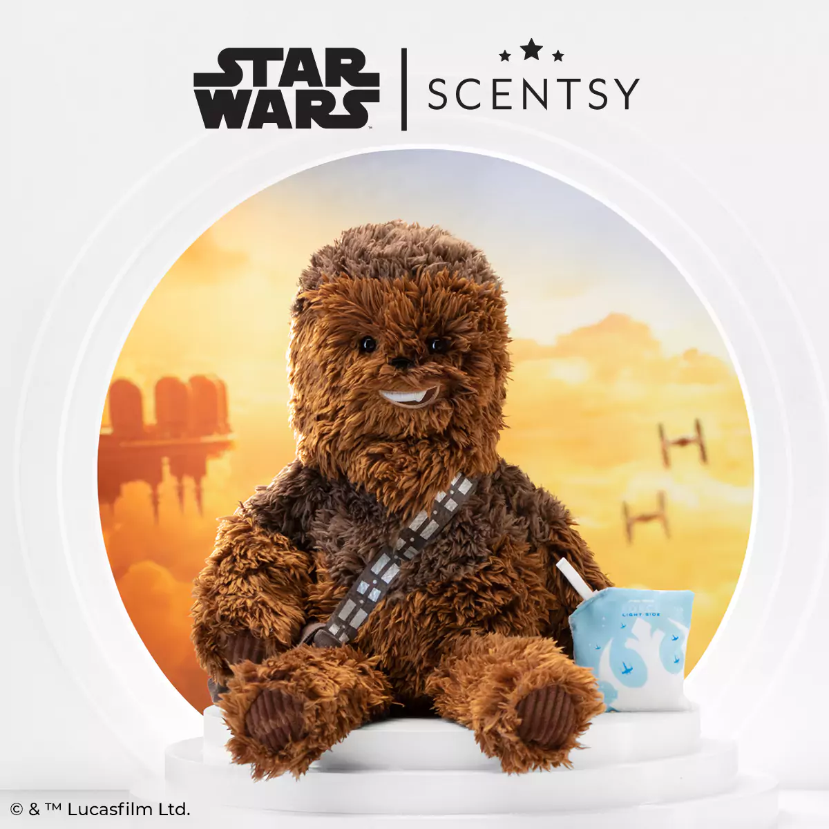 Disney Wish Star Scentsy Buddy Clip