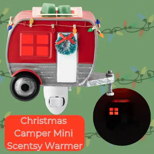 Christmas Camper Mini Scentsy Warmer | Holiday 2023
