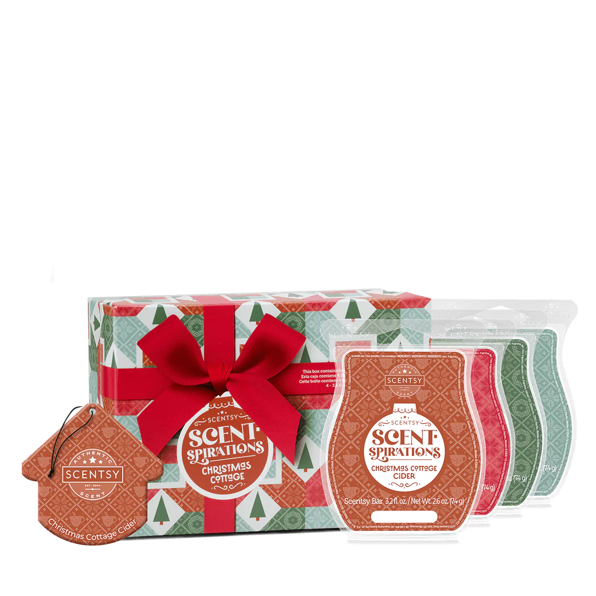 Scentsy ScentSpirations Christmas Cottage Wax Collection Shop Now