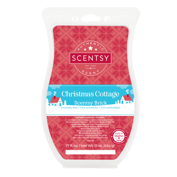 Christmas Cottage Scentsy Brick