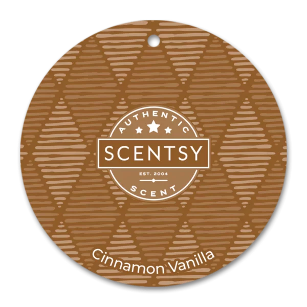 Cinnamon Vanilla Scentsy Scent Circle