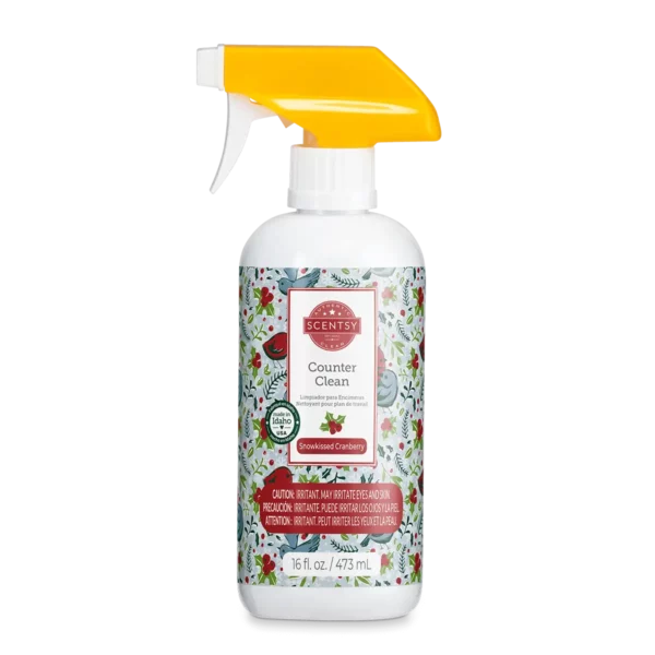 Snowkissed Cranberry Scentsy Counter Clean | Holiday 2023
