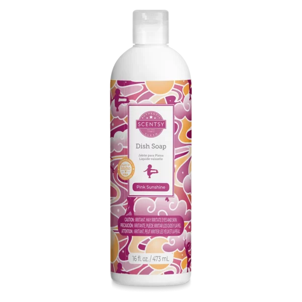 Pink Sunshine Scentsy Dish Soap