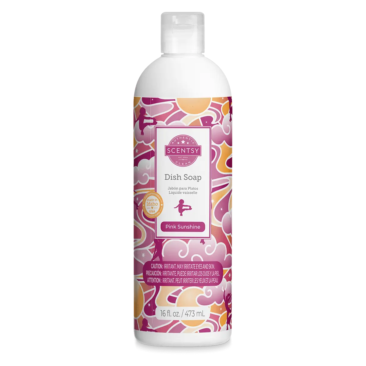 Pink Sunshine Scentsy Dish Soap
