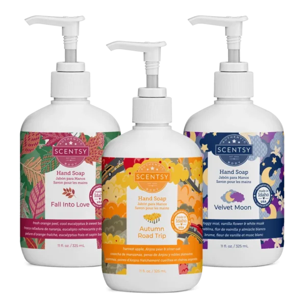 2023 Harvest Scentsy Hand Soap Bundle