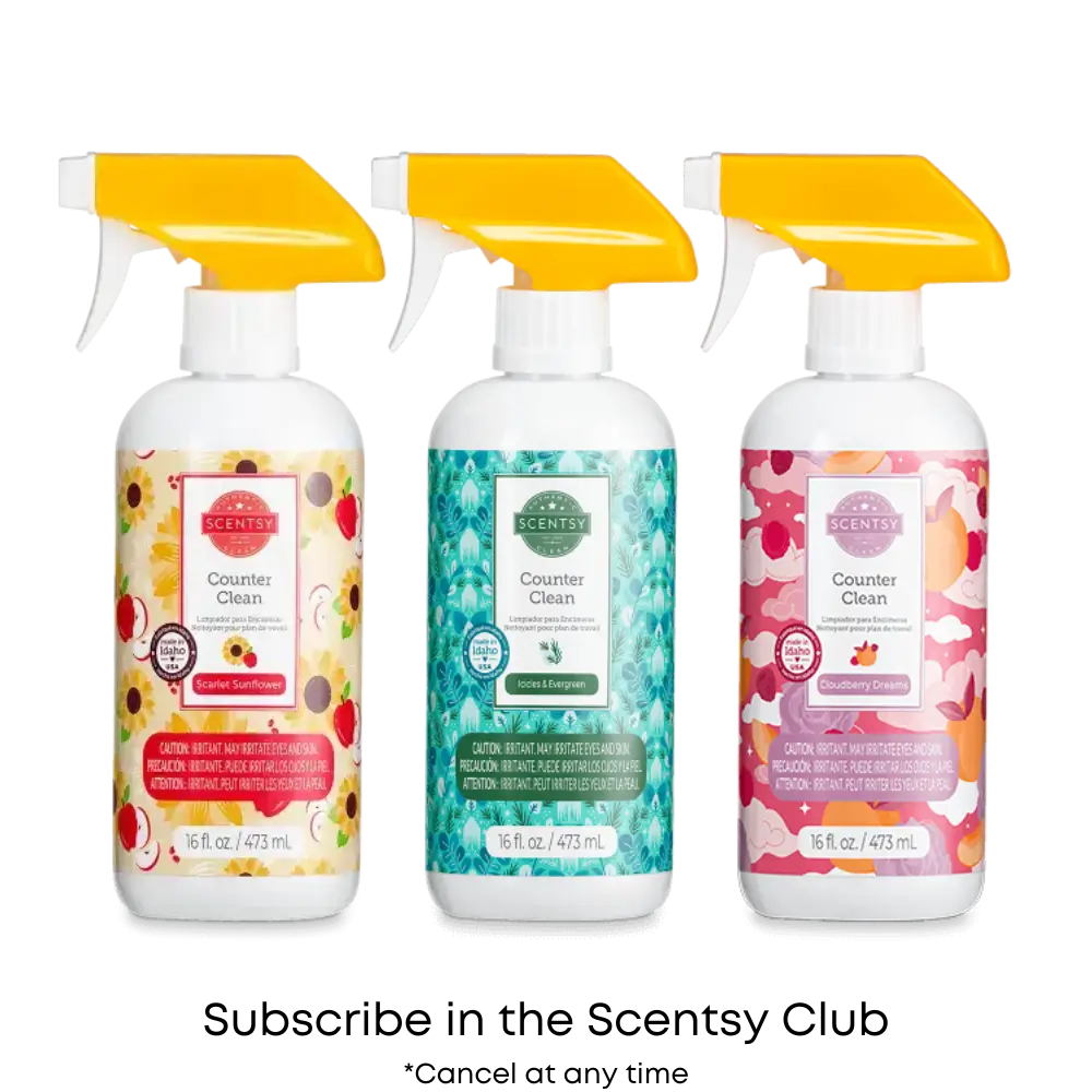 Scentsy Counter Clean  | Scentsy Club Subscription
