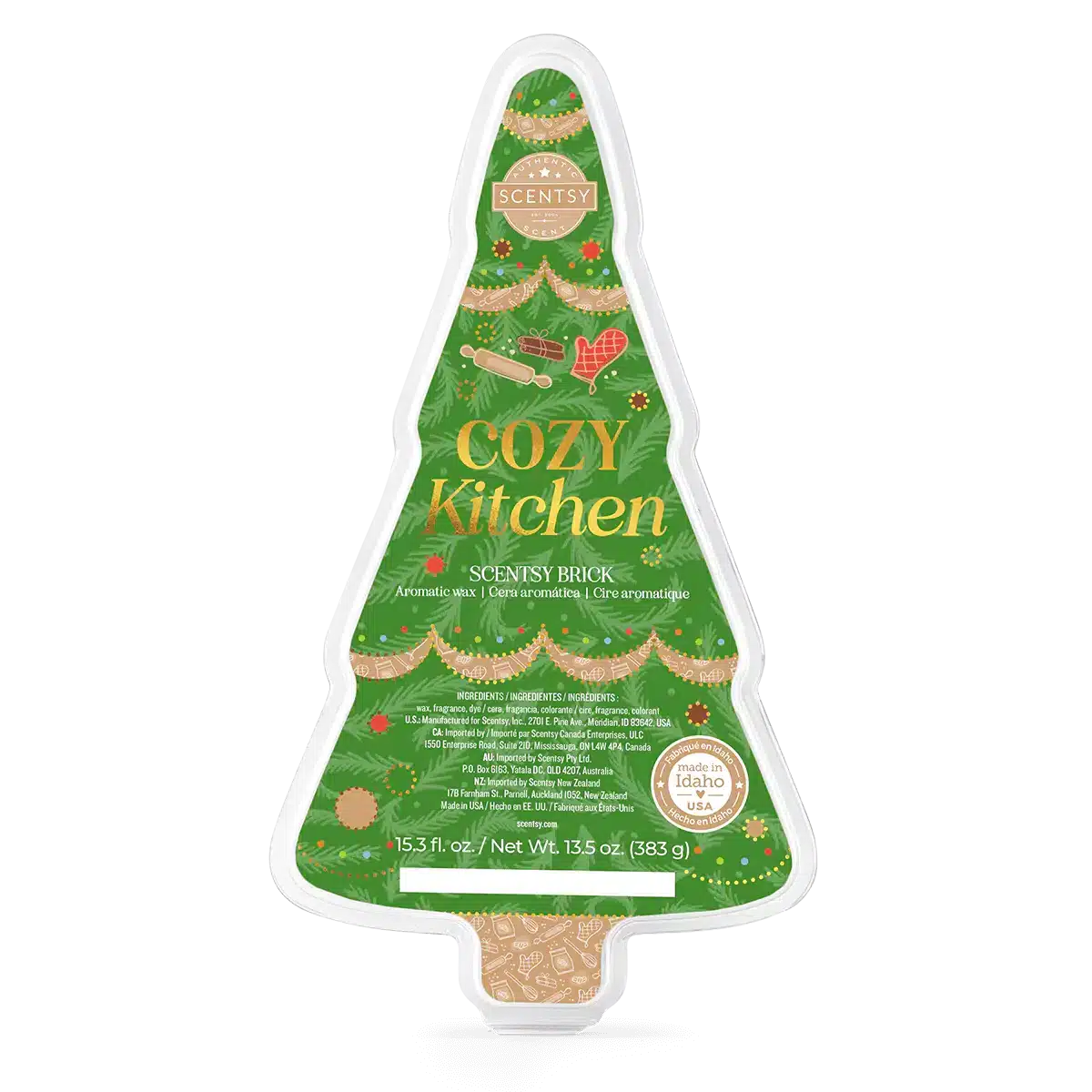 Cozy Kitchen Scentsy Brick | Holiday 2023
