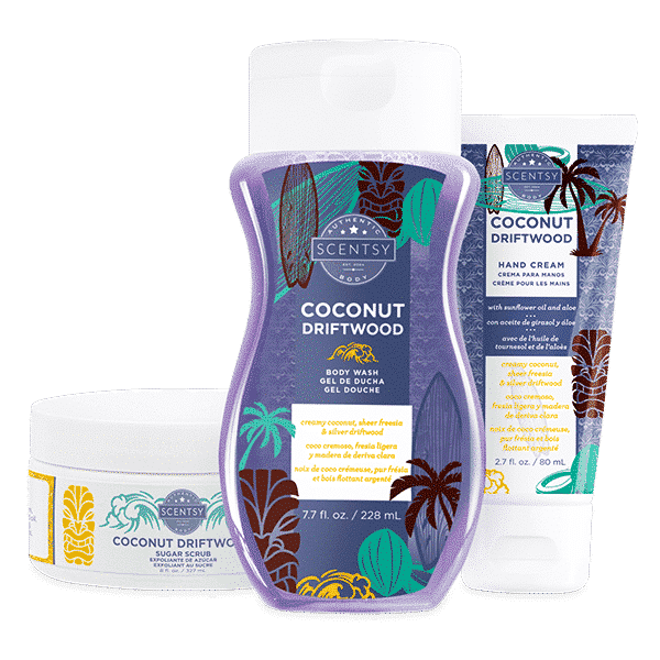 SCENTSY MOTHER'S DAY GIFT BUNDLE COCONUT DRIFTWOOD