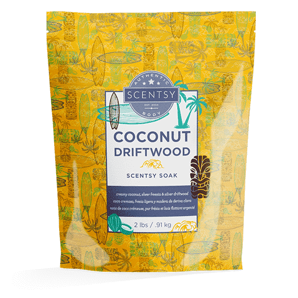 COCONUT DRIFTWOOD SCENTSY SOAK