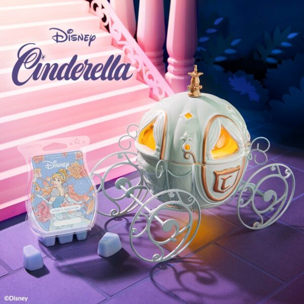 DISNEY'S CINDERELLA CARRIAGE SCENTSY WARMER