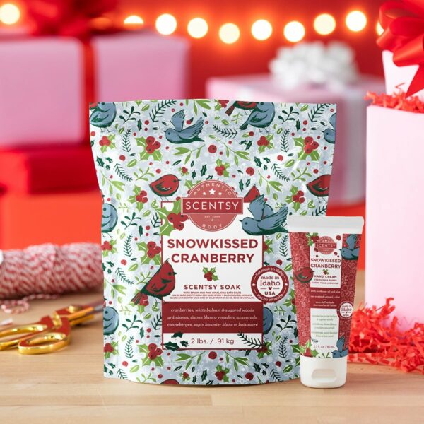 SNOWKISSED CRANBERRY SCENTSY BODY BUNDLE