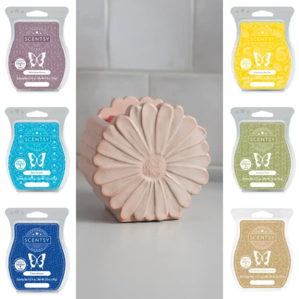 Daisy Scentsy Warmer & Wax Bundle
