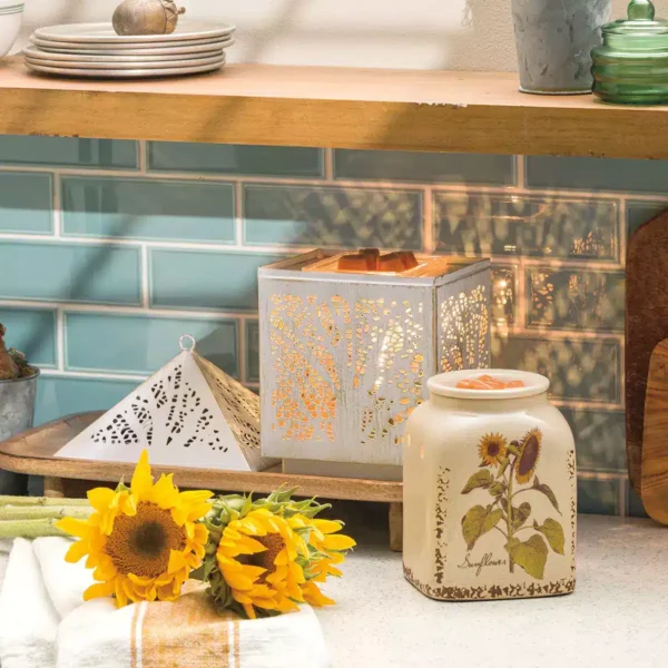 Rustic Sunflower Scentsy Warmer