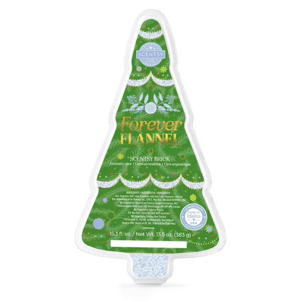 Forever Flannel Scentsy Brick | Holiday 2023