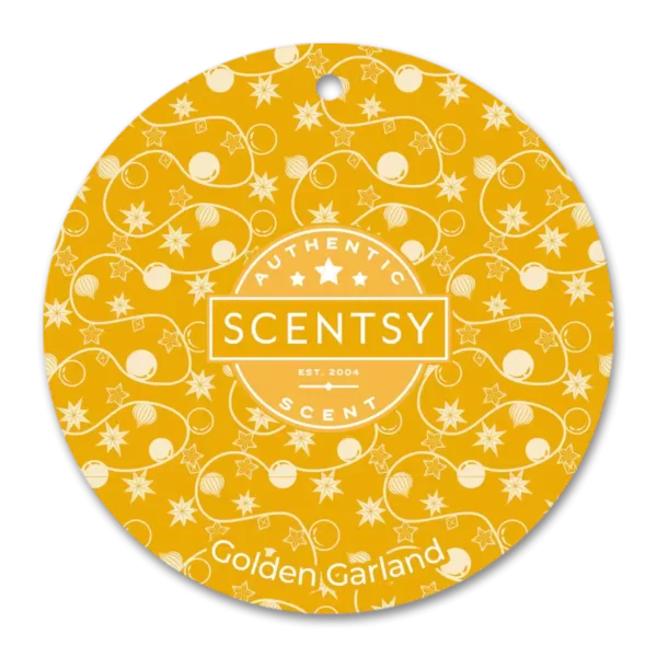Golden Garland Scentsy Scent Circle