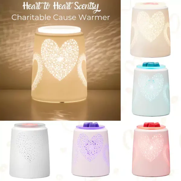Heart to Heart Scentsy Warmer | Charitable Cause