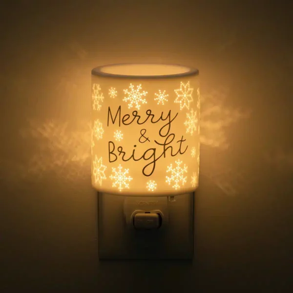 Glittering Greetings Mini Scentsy Warmer | Merry & Bright