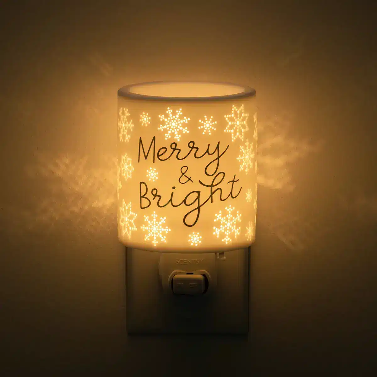 Glittering Greetings Mini Scentsy Warmer | Merry & Bright