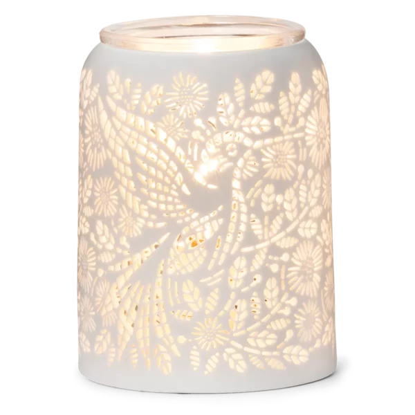 Etched Hummingbird Scentsy Warmer