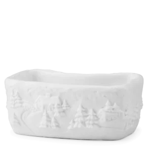Swirling Snowman Scentsy Warmer Dish ONLY
