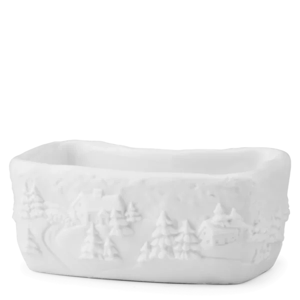 Swirling Snowman Scentsy Warmer Dish ONLY