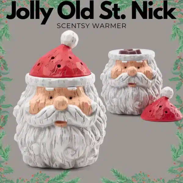 Jolly Old St. Nick Scentsy Warmer | 2023 Santa Claus
