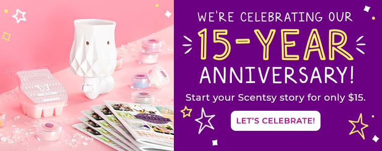 JOIN SCENTSY FOR $15 MAY 2019 | SCENTSY 15TH ANNIVERSARY SPECIAL