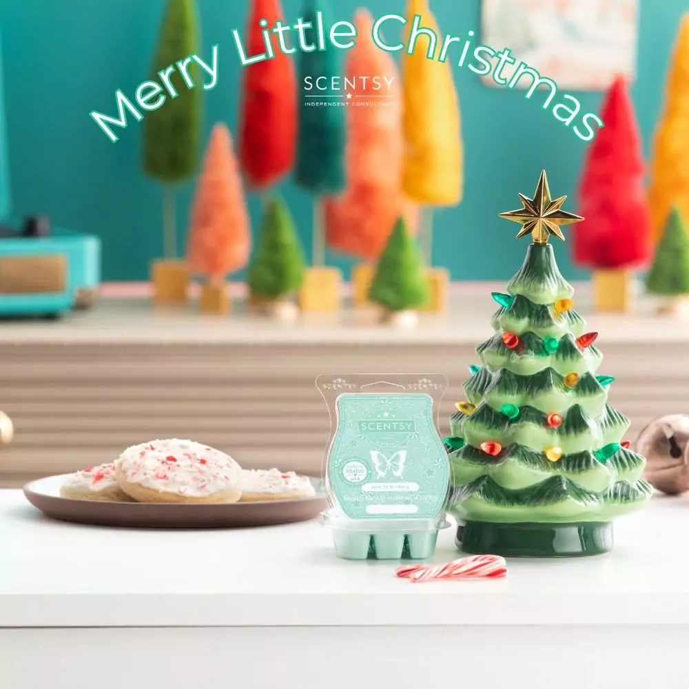 Merry Little Christmas Tree Nostalgic Scentsy Warmer