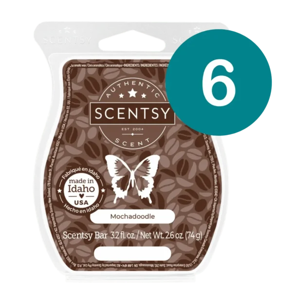 Mochadoodle 6 Scentsy Bar Bundle