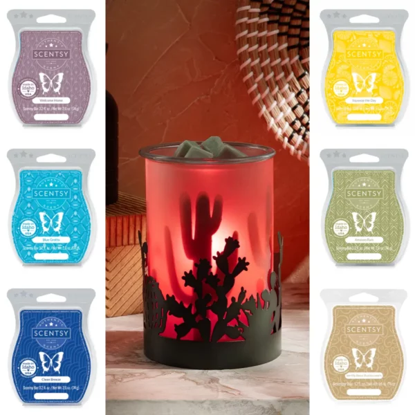 Mojave Scentsy Warmer & Wax Bundle