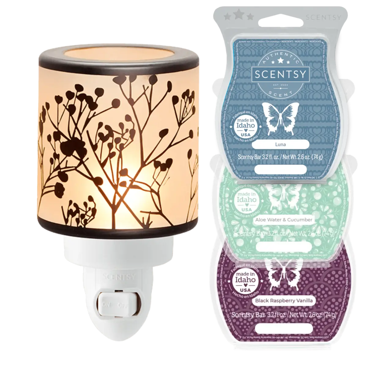 Morning Sunrise Mini Scentsy Warmer Bundle