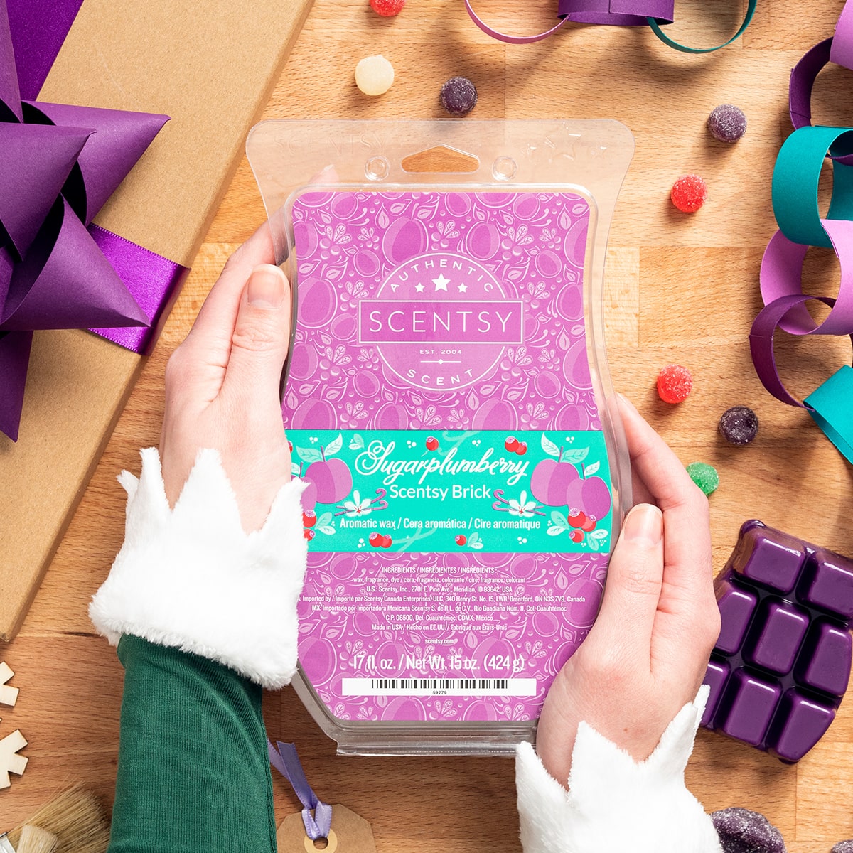 NEW! SUGARPLUMBERRY SCENTSY BRICK SCENTSY HOLIDAY 2019 BRICKS Shop