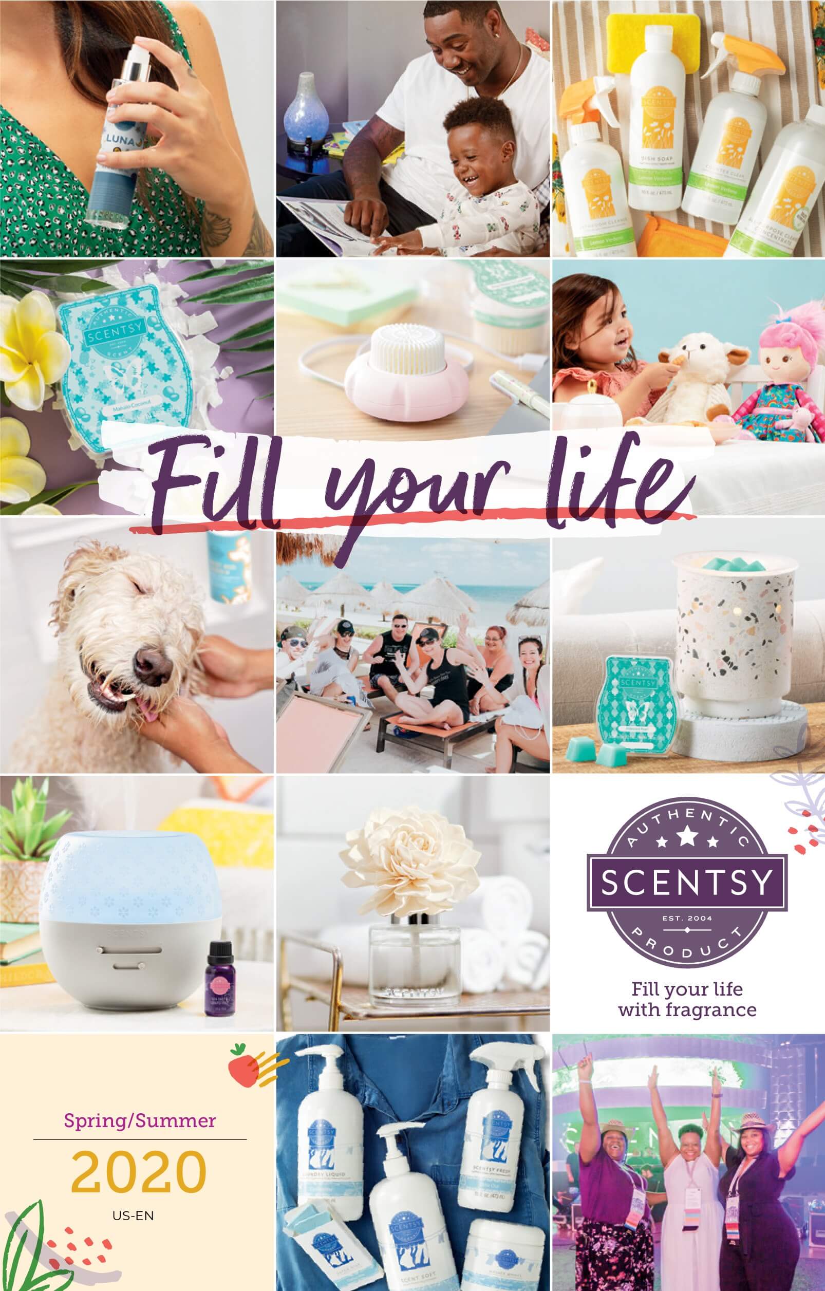 SCENTSY 2020 SPRING SUMMER CATALOG SLIDESHOW Incandescent.Scentsy.us