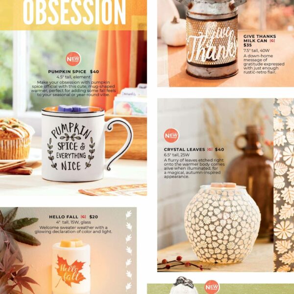 SCENTSY HARVEST 2019 BROCHURE COLLECTION PAGE 1