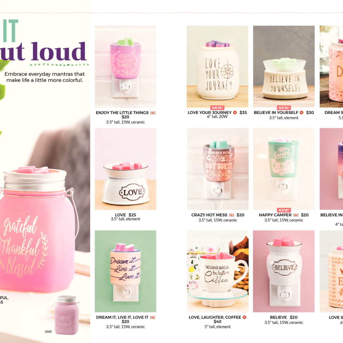 SCENTSY FALL WINTER 2018 CATALOG SLIDESHOW Incandescent.Scentsy.us