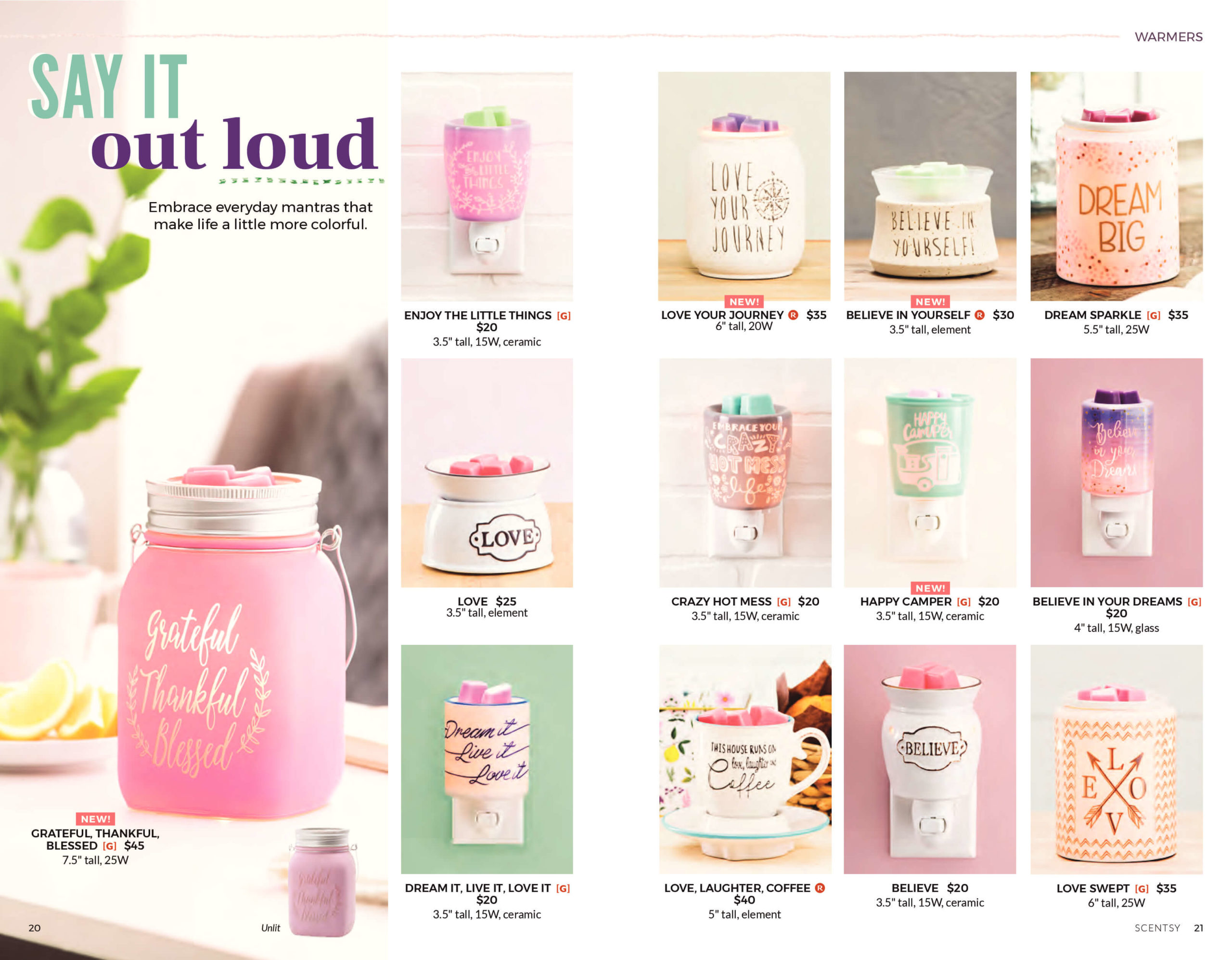 SCENTSY FALL WINTER 2018 2018 CATALOG PAGE 10