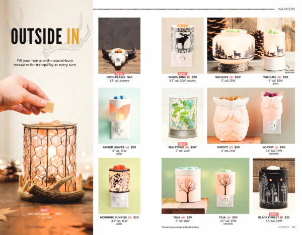 SCENTSY FALL WINTER 2018 2018 CATALOG PAGE 13