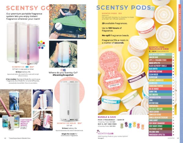 SCENTSY GO PODS