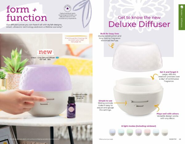 DELUXE SCENTSY DIFFUSER