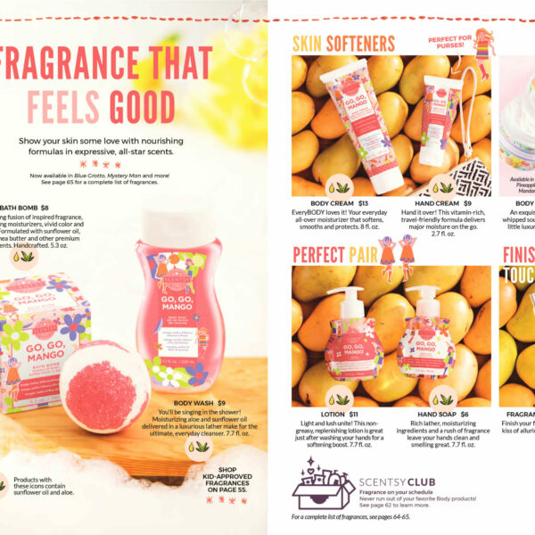 GO GO MANGO SCENTSY BODY WASH