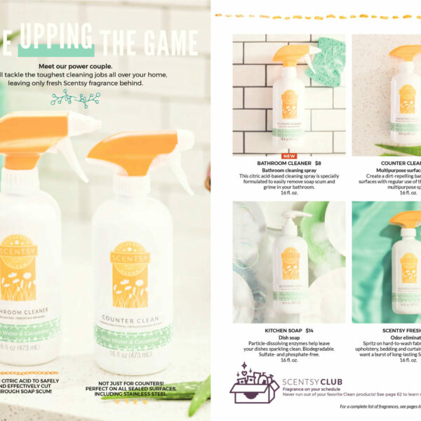 Sunkissed Citrus Scentsy Bathroom Cleaner