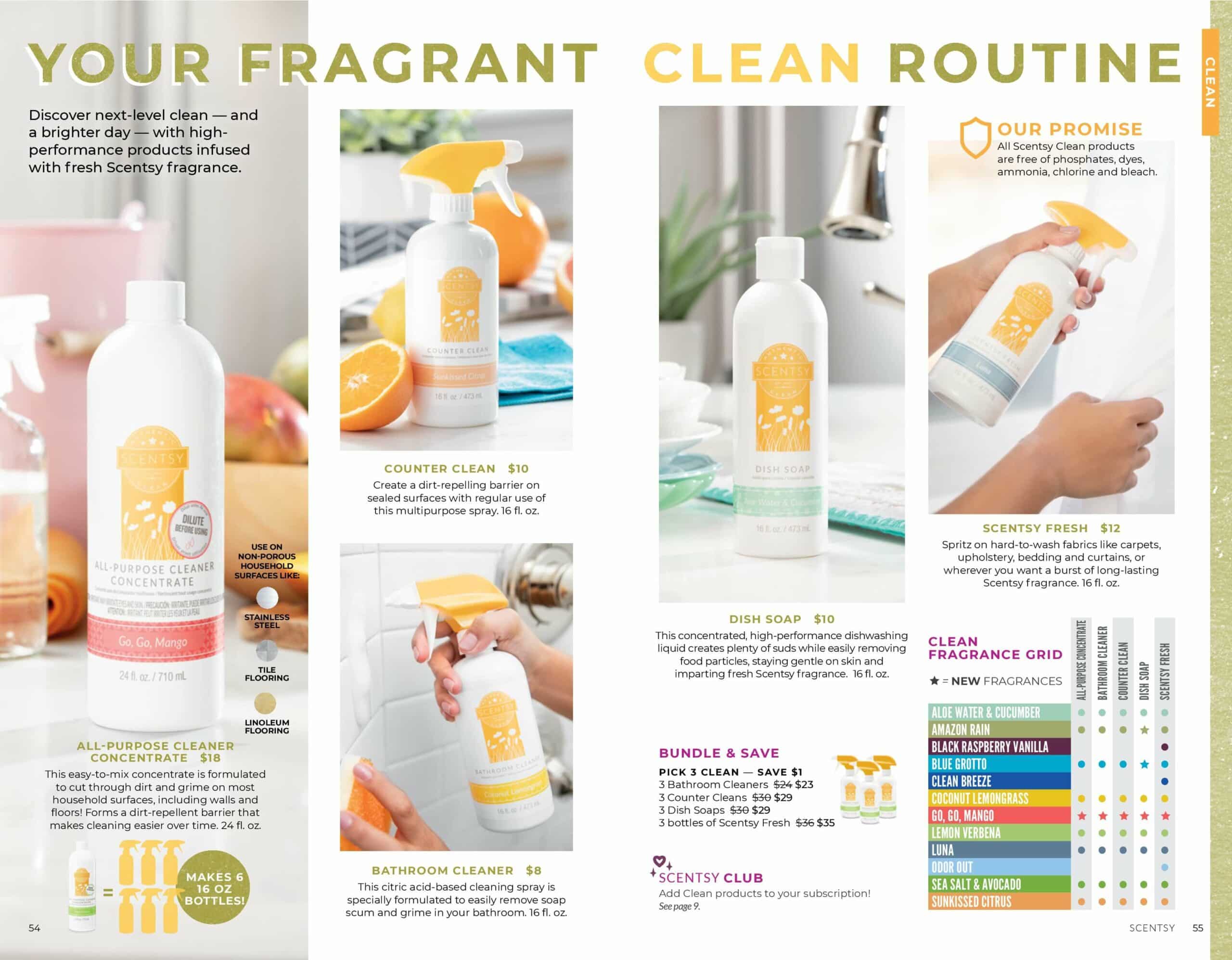 SCENTSY CLEAN FALL 2019